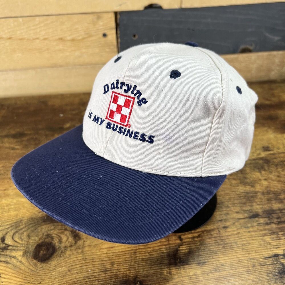 Dairying Is my Business Embroidered Trucker SnapBack Adjustable Hat Baseball Cap